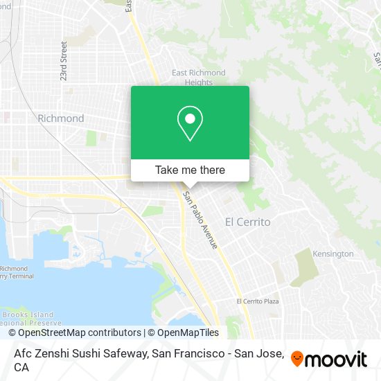 Afc Zenshi Sushi Safeway map