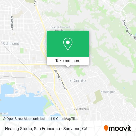 Mapa de Healing Studio