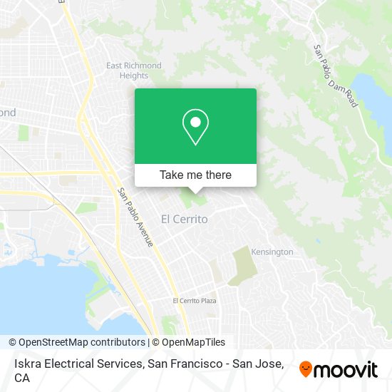 Mapa de Iskra Electrical Services