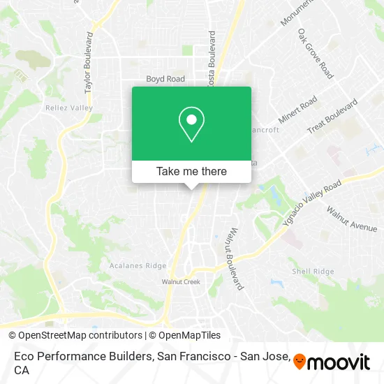 Mapa de Eco Performance Builders