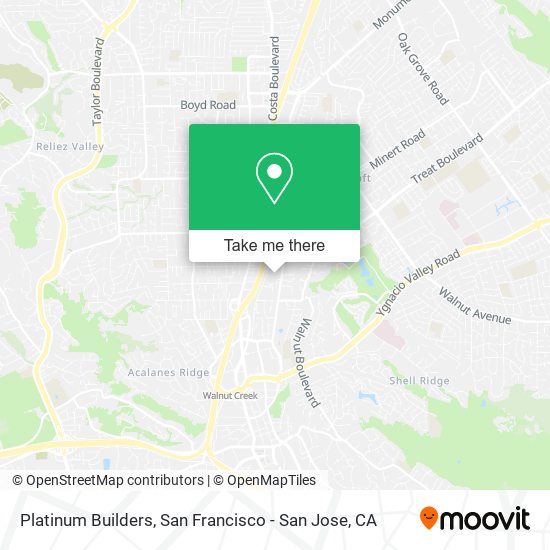 Mapa de Platinum Builders