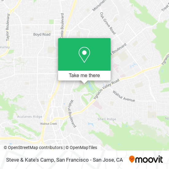 Mapa de Steve & Kate's Camp