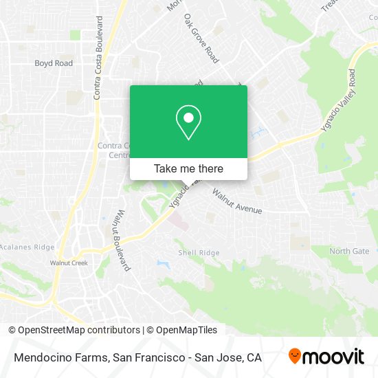 Mendocino Farms map