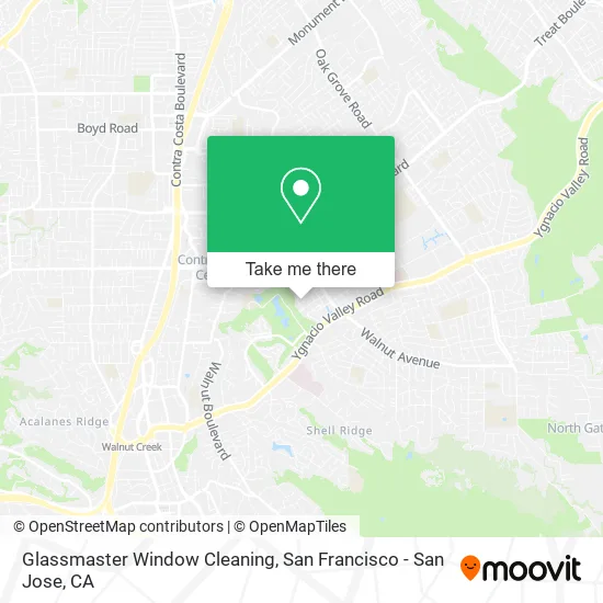 Mapa de Glassmaster Window Cleaning