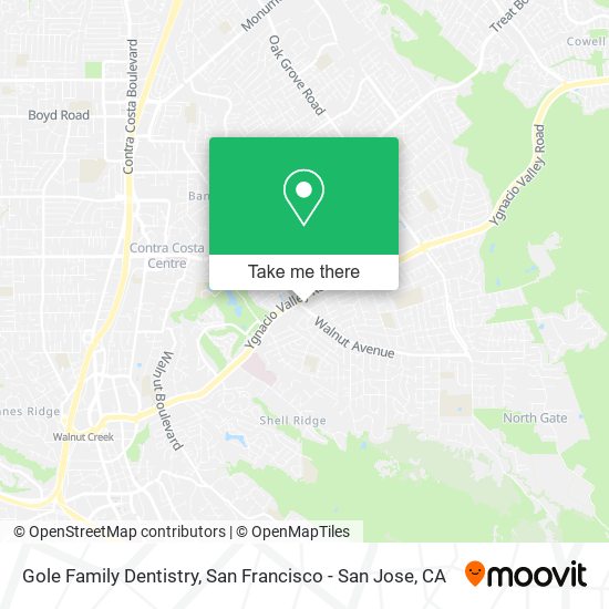 Gole Family Dentistry map