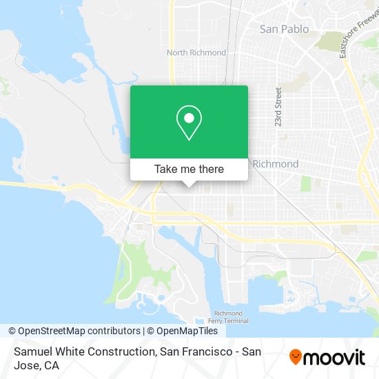Mapa de Samuel White Construction