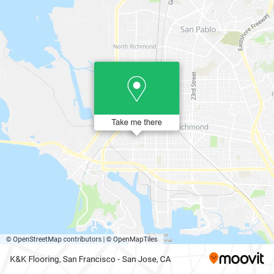 Mapa de K&K Flooring