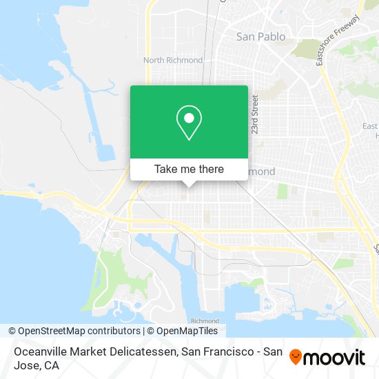 Mapa de Oceanville Market Delicatessen