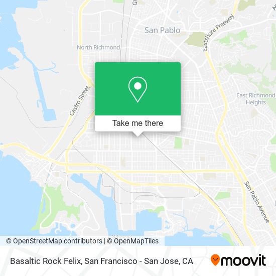 Basaltic Rock Felix map