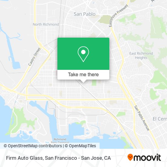 Mapa de Firm Auto Glass