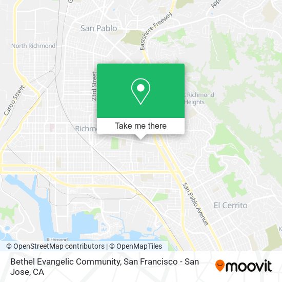 Bethel Evangelic Community map