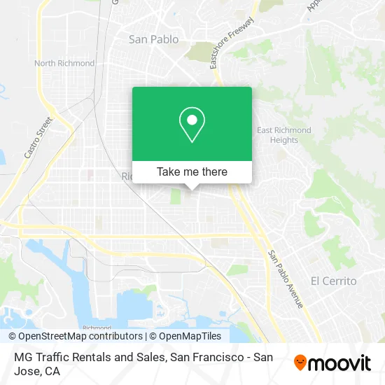 Mapa de MG Traffic Rentals and Sales