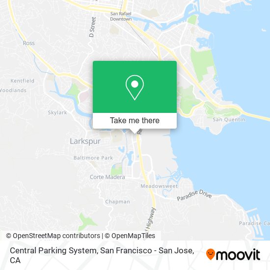 Mapa de Central Parking System