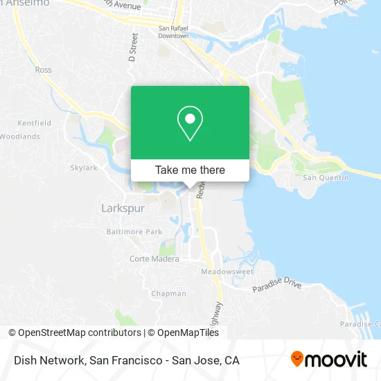 Dish Network map