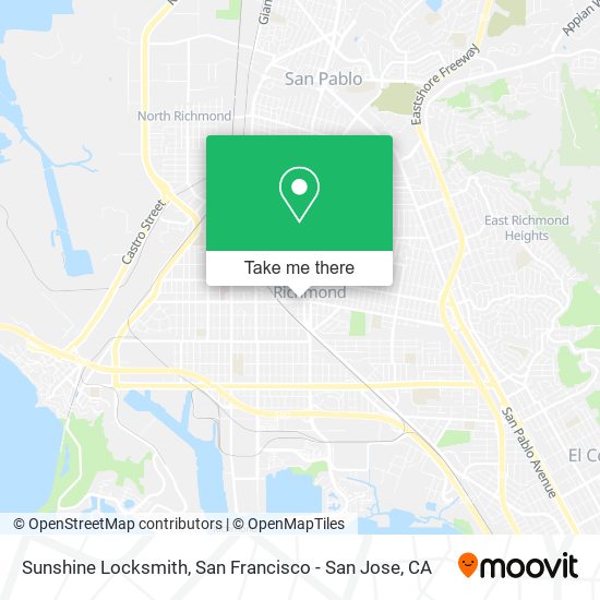 Mapa de Sunshine Locksmith