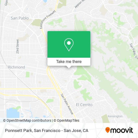 Mapa de Ponnsett Park