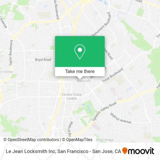 Le Jean Locksmith Inc map