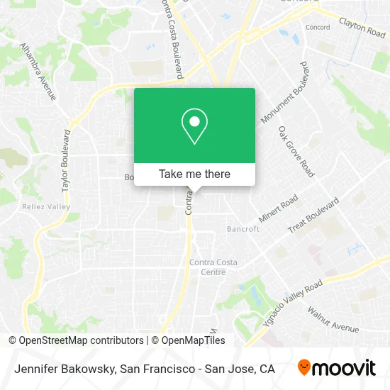 Jennifer Bakowsky map