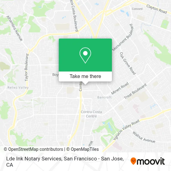 Lde Ink Notary Services map
