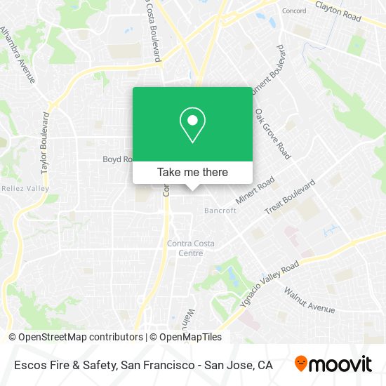 Escos Fire & Safety map
