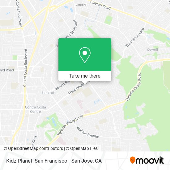 Mapa de Kidz Planet