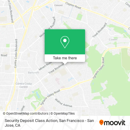 Security Deposit Class Action map