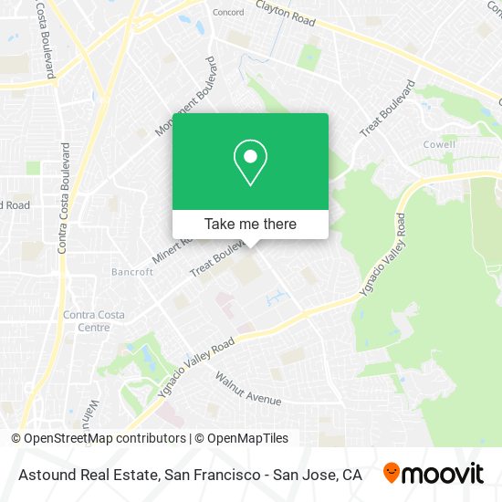 Astound Real Estate map