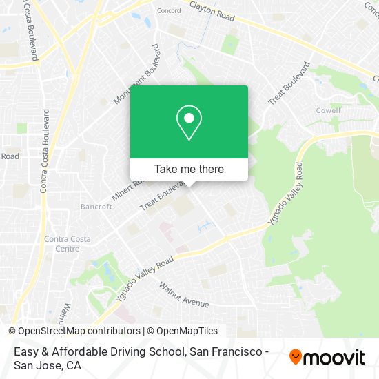 Mapa de Easy & Affordable Driving School