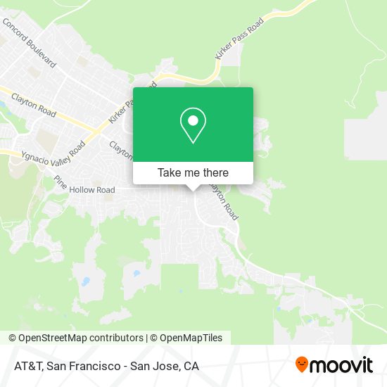 AT&T map