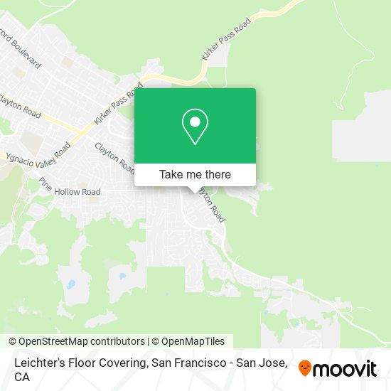 Mapa de Leichter's Floor Covering
