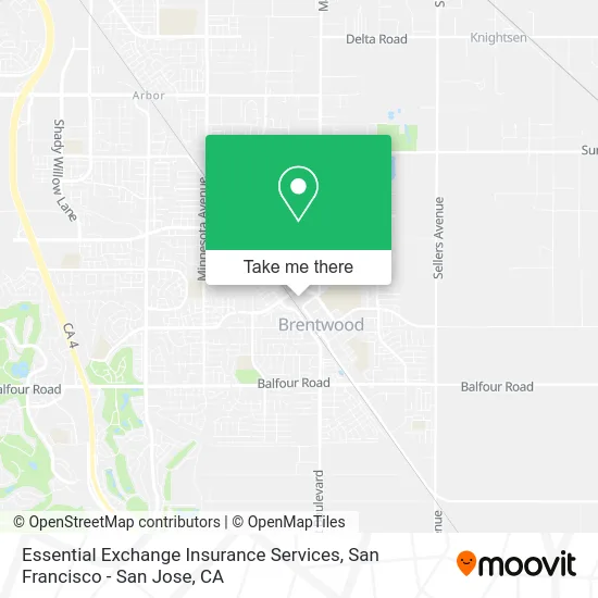 Essential Exchange Insurance Services map