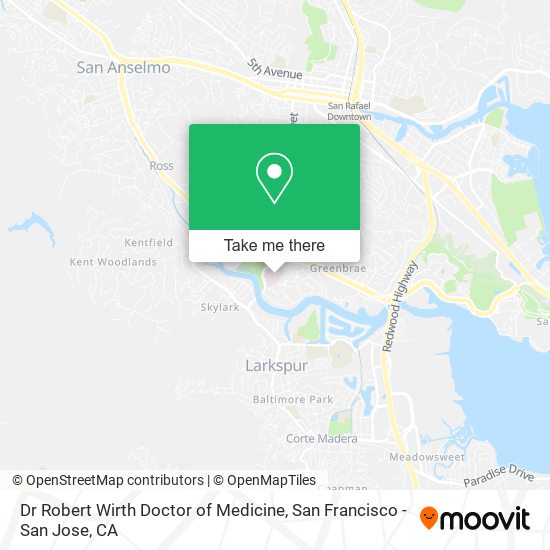 Dr Robert Wirth Doctor of Medicine map
