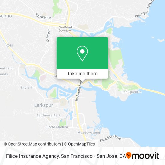 Filice Insurance Agency map
