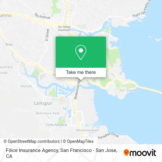 Filice Insurance Agency map