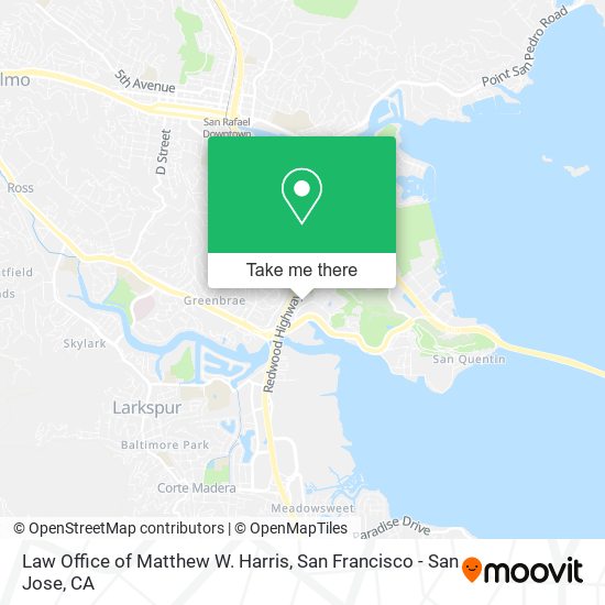 Law Office of Matthew W. Harris map