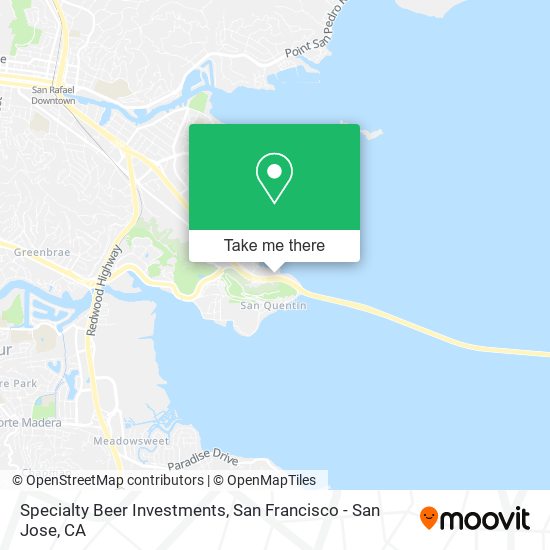 Specialty Beer Investments map