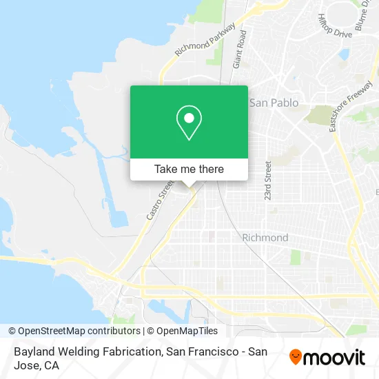 Mapa de Bayland Welding Fabrication