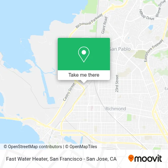 Fast Water Heater map