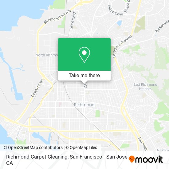 Mapa de Richmond Carpet Cleaning