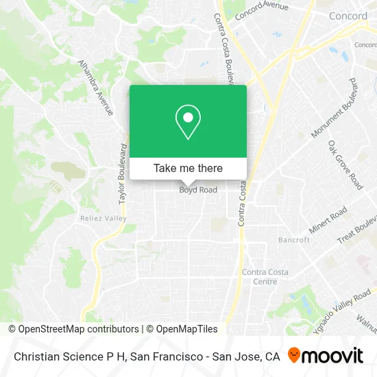 Christian Science P H map