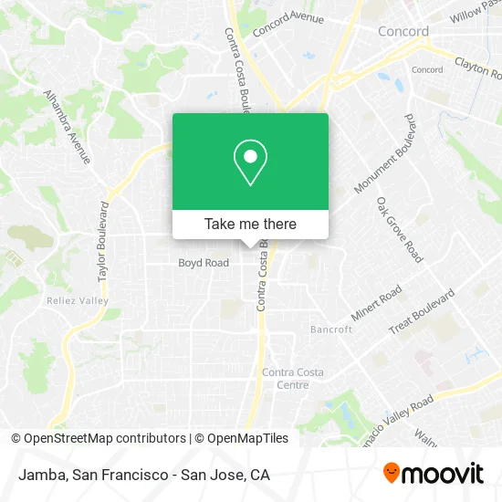 Jamba map