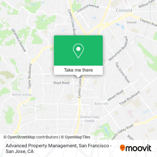 Mapa de Advanced Property Management