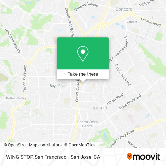 Mapa de WING STOP