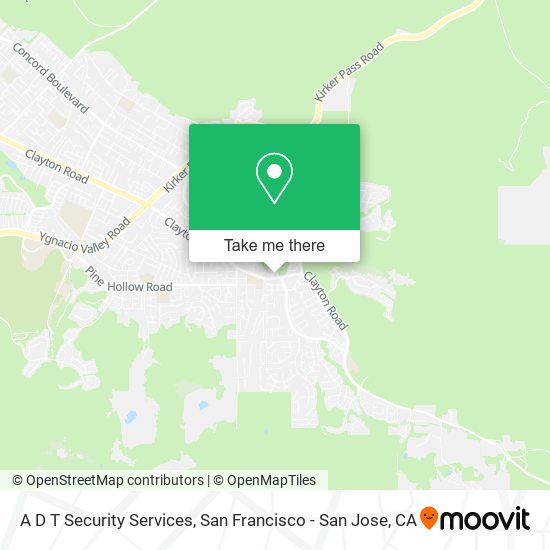 Mapa de A D T Security Services