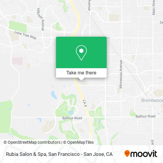Mapa de Rubia Salon & Spa