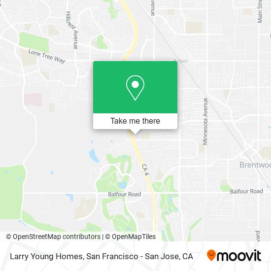 Larry Young Homes map