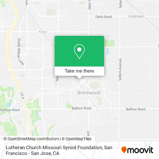 Mapa de Lutheran Church Missouri Synod Foundation