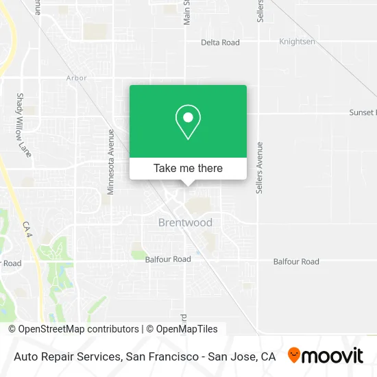 Auto Repair Services map