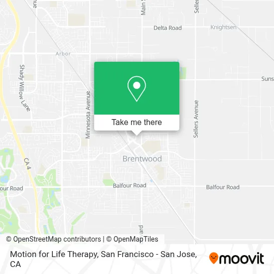 Motion for Life Therapy map