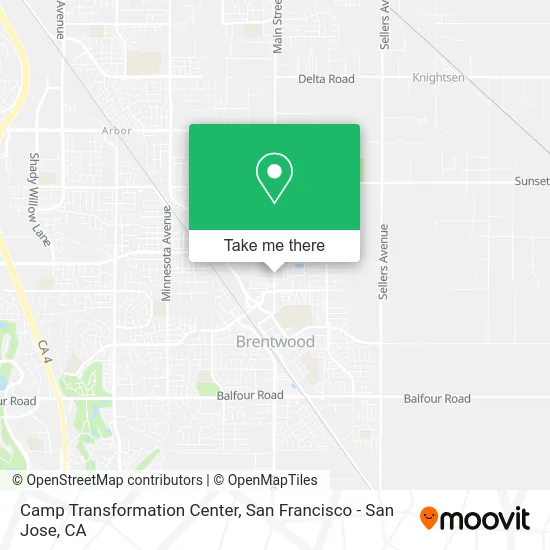 Camp Transformation Center map